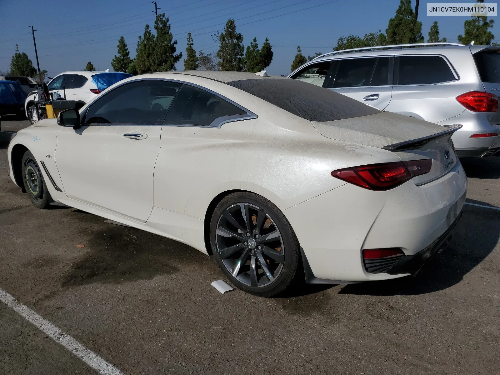 2017 Infiniti Q60 Base VIN: JN1CV7EK0HM110104 Lot: 67115204