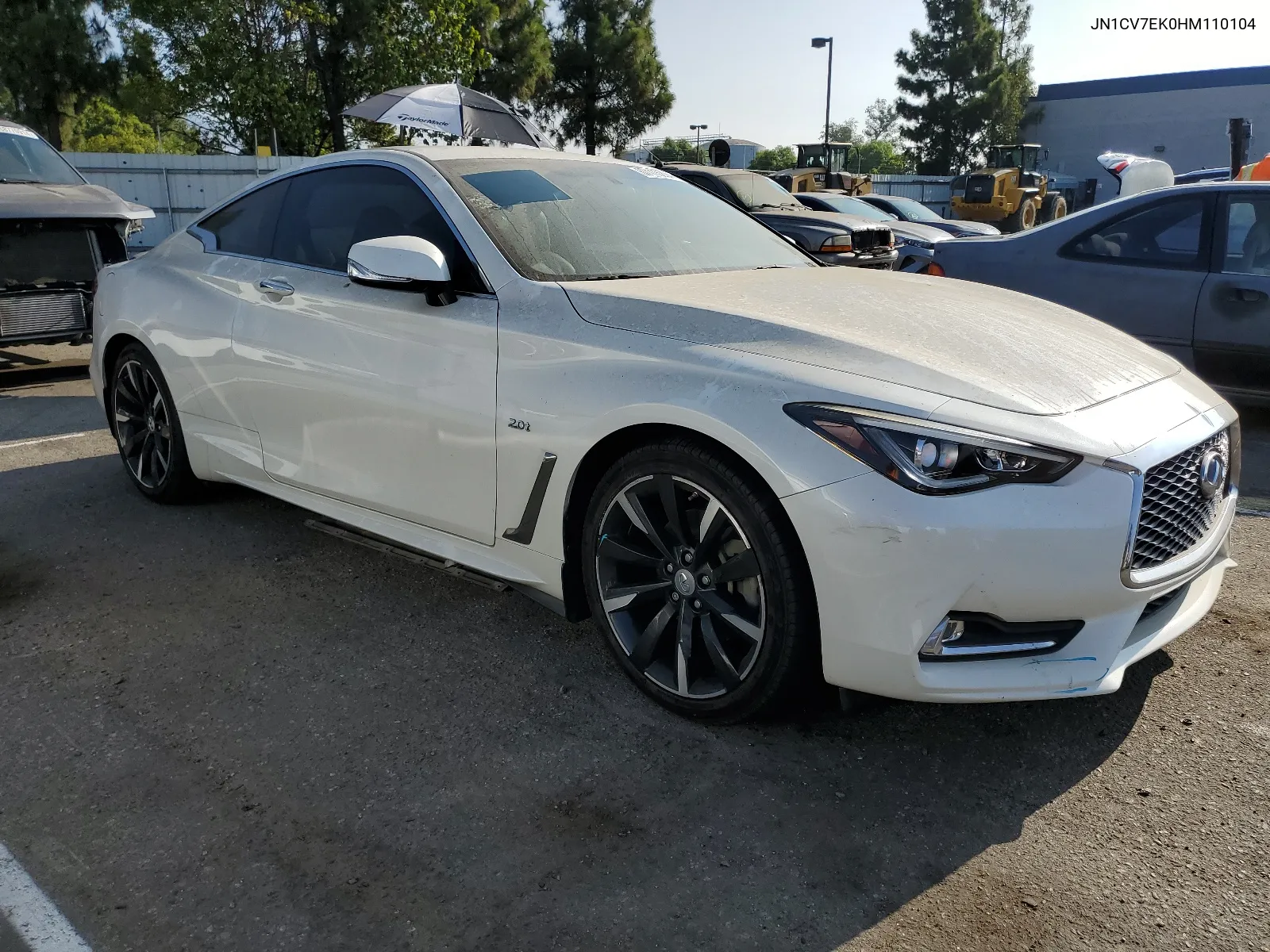 2017 Infiniti Q60 Base VIN: JN1CV7EK0HM110104 Lot: 67115204