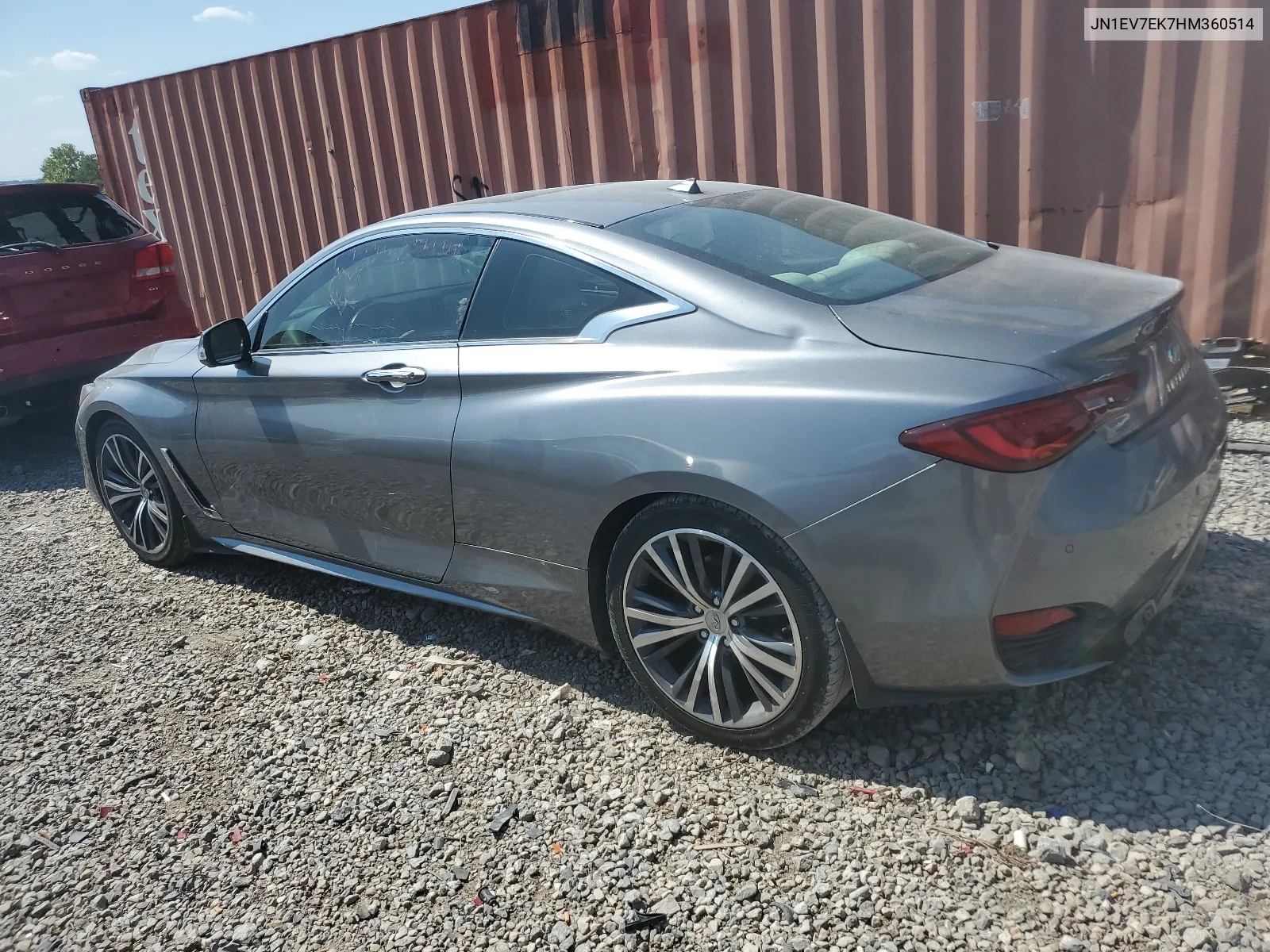 2017 Infiniti Q60 Premium VIN: JN1EV7EK7HM360514 Lot: 68222634