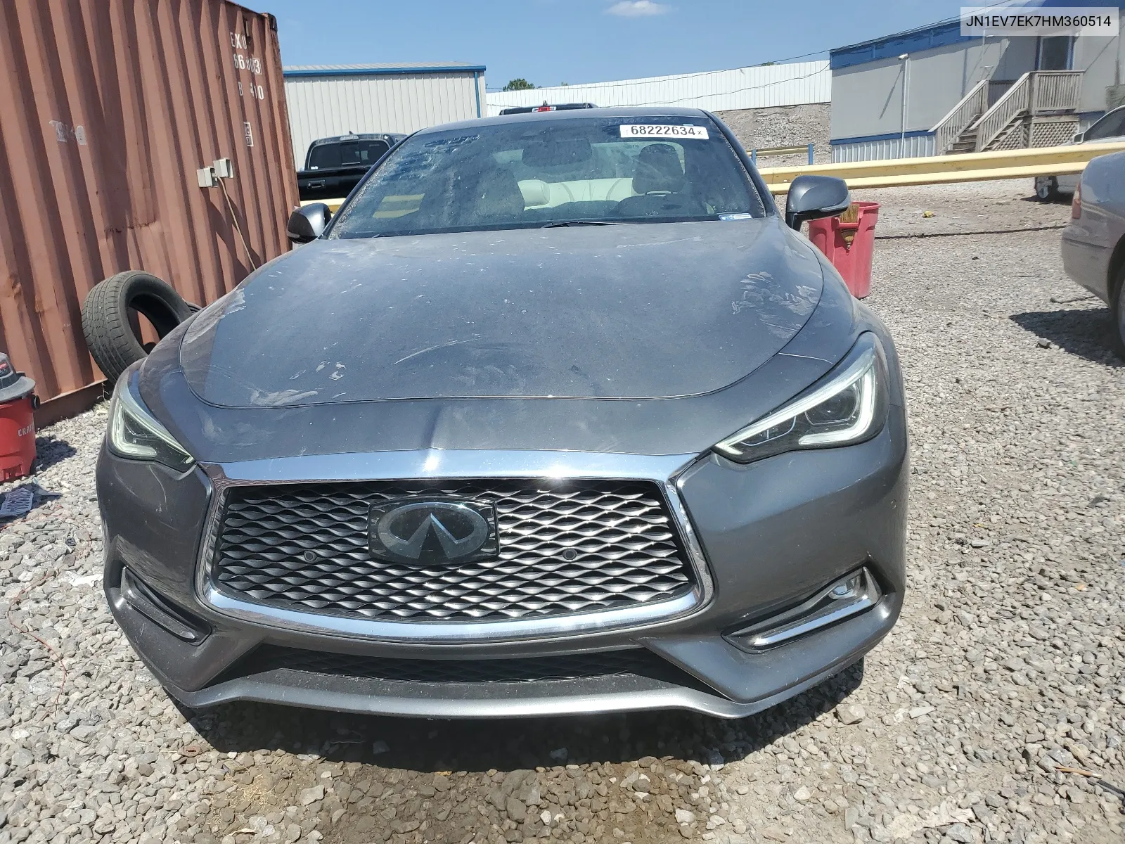 2017 Infiniti Q60 Premium VIN: JN1EV7EK7HM360514 Lot: 68222634