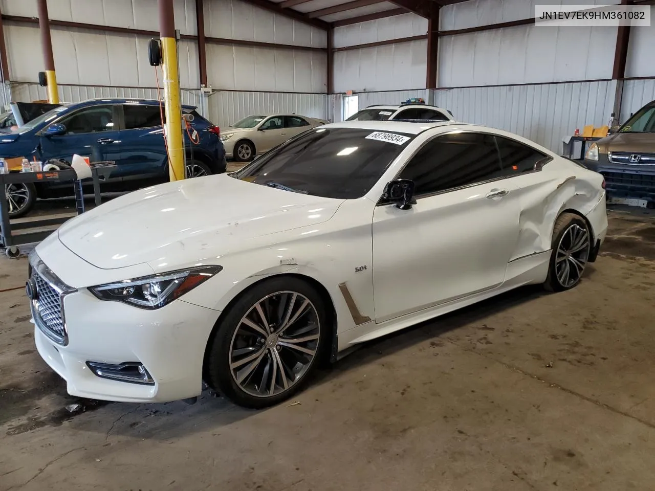 2017 Infiniti Q60 Premium VIN: JN1EV7EK9HM361082 Lot: 68798934