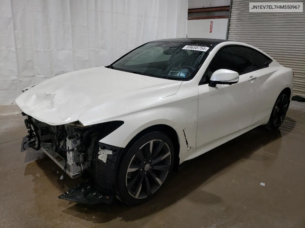 JN1EV7EL7HM550967 2017 Infiniti Q60 Premium