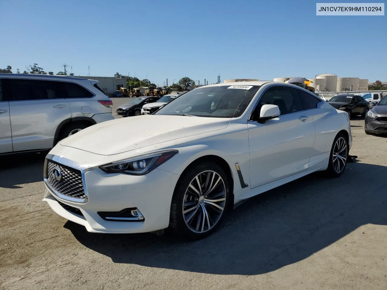 2017 Infiniti Q60 Base VIN: JN1CV7EK9HM110294 Lot: 74259504