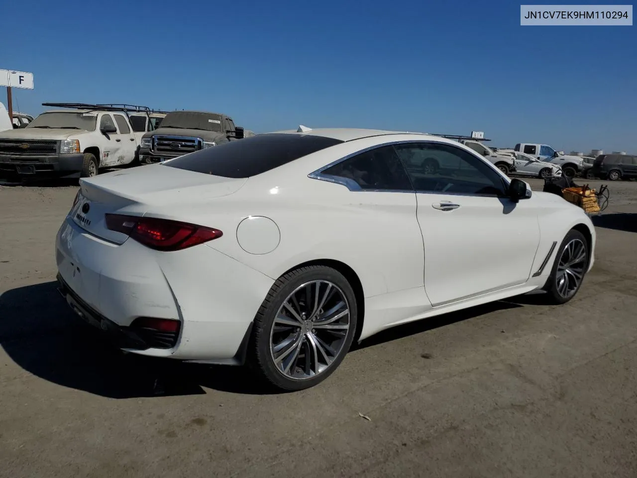 2017 Infiniti Q60 Base VIN: JN1CV7EK9HM110294 Lot: 74259504