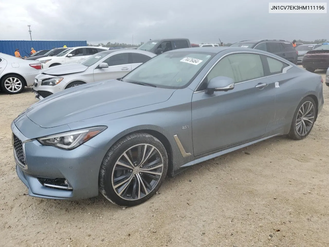 2017 Infiniti Q60 Base VIN: JN1CV7EK3HM111196 Lot: 74476464