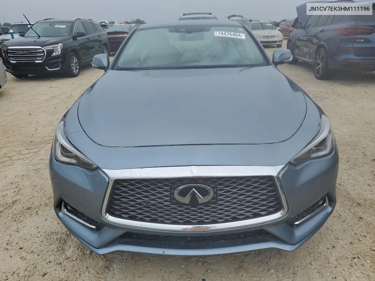 2017 Infiniti Q60 Base VIN: JN1CV7EK3HM111196 Lot: 74476464