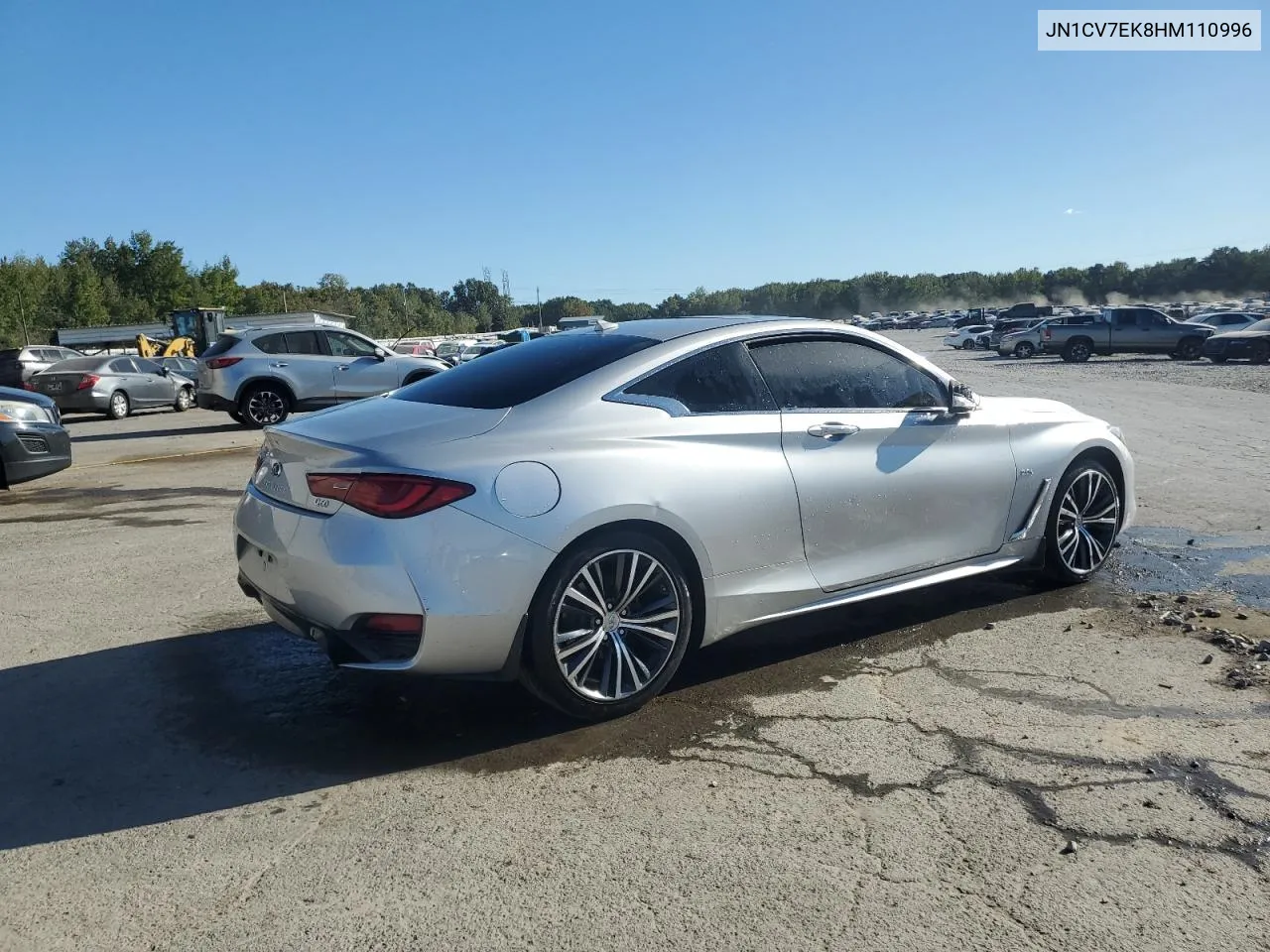 2017 Infiniti Q60 Base VIN: JN1CV7EK8HM110996 Lot: 75889494