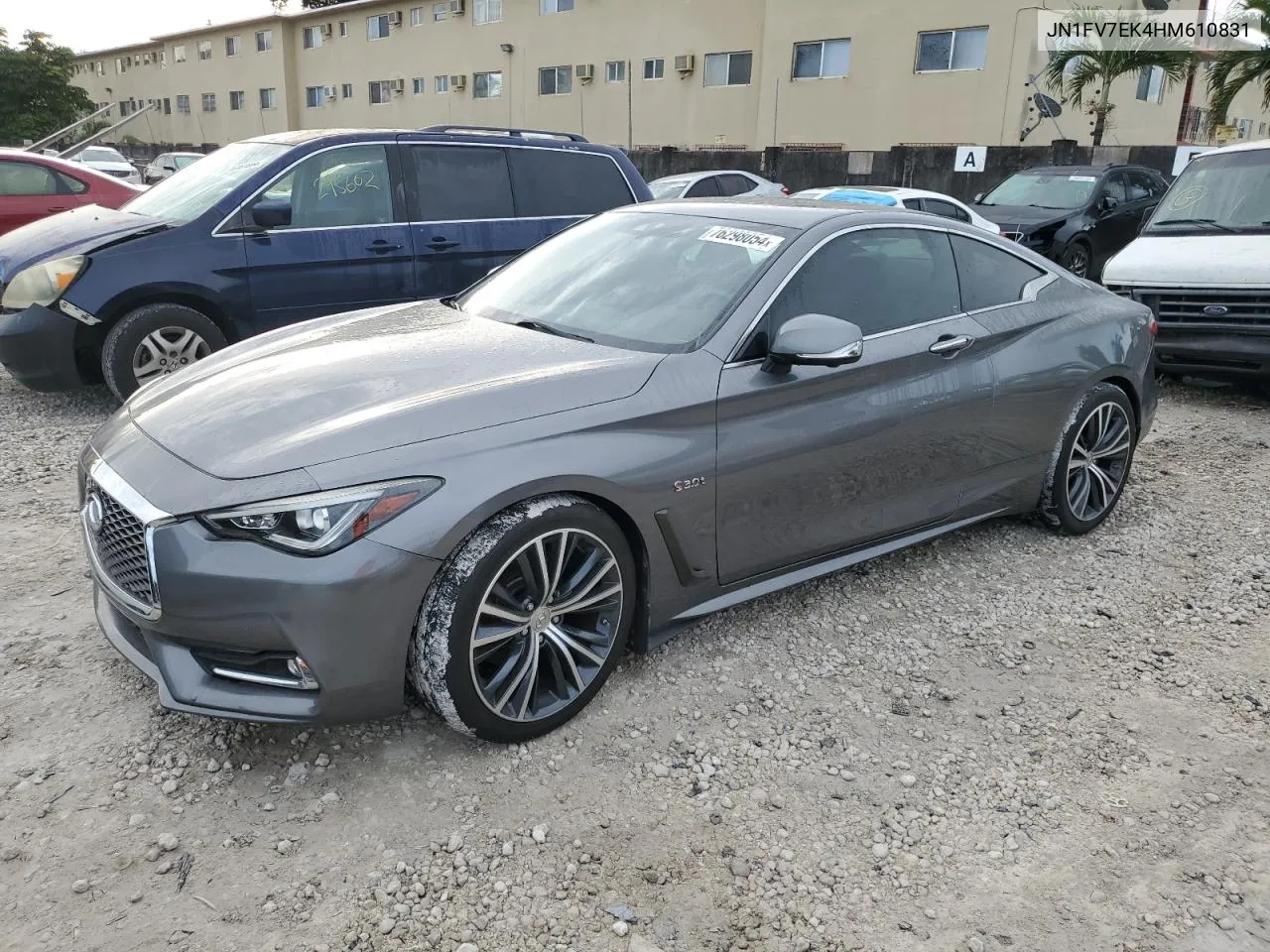 JN1FV7EK4HM610831 2017 Infiniti Q60 Red Sport 400