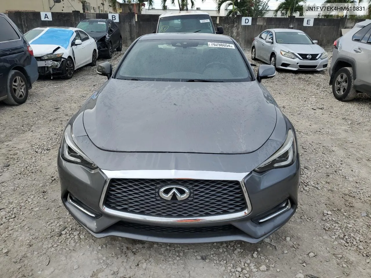 JN1FV7EK4HM610831 2017 Infiniti Q60 Red Sport 400