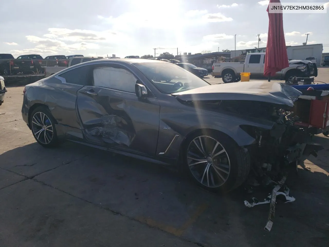 2017 Infiniti Q60 Premium VIN: JN1EV7EK2HM362865 Lot: 77412164