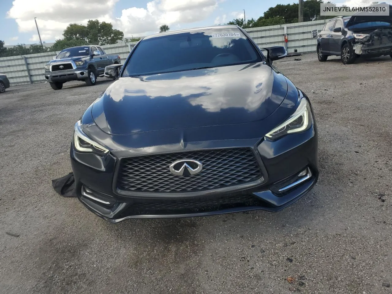 2017 Infiniti Q60 Premium VIN: JN1EV7EL6HM552810 Lot: 77630104