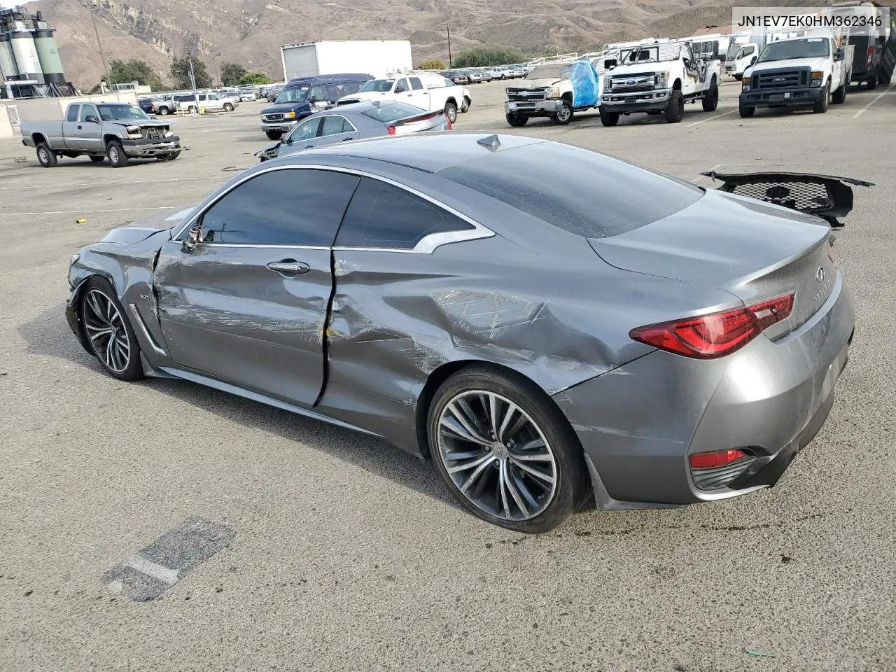 2017 Infiniti Q60 Premium VIN: JN1EV7EK0HM362346 Lot: 79494614