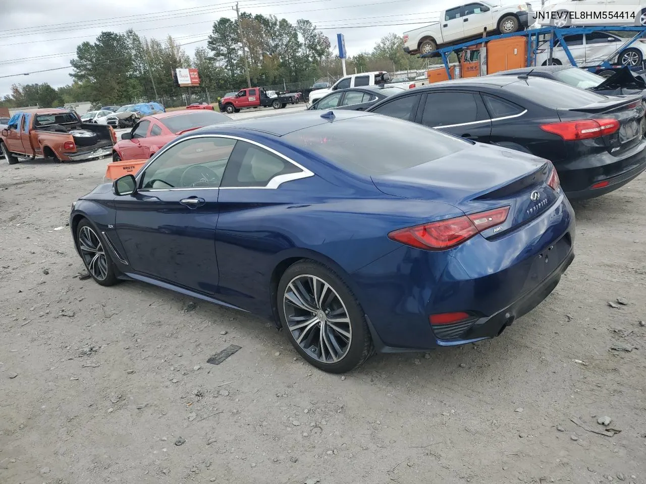 2017 Infiniti Q60 Premium VIN: JN1EV7EL8HM554414 Lot: 79503464