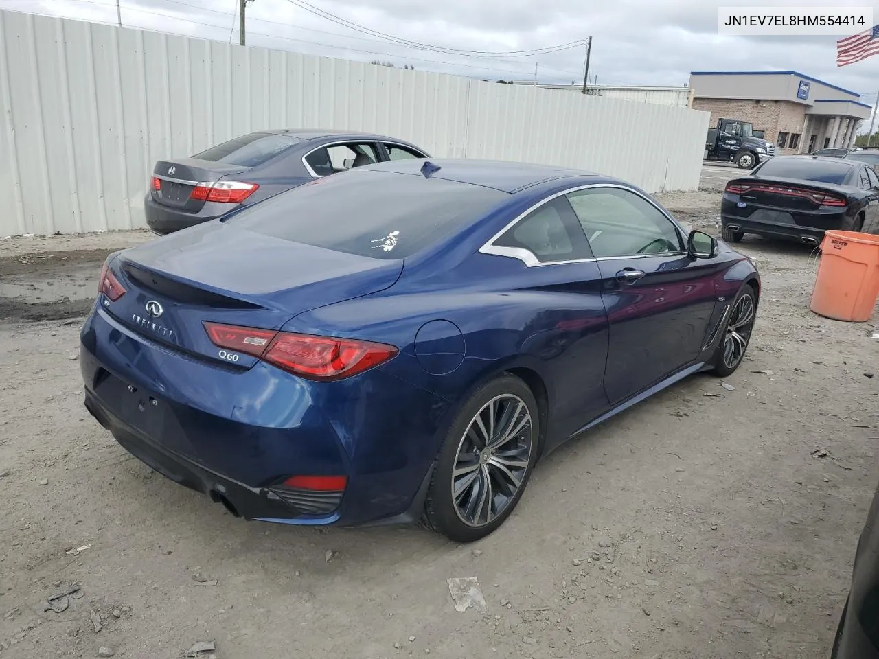 2017 Infiniti Q60 Premium VIN: JN1EV7EL8HM554414 Lot: 79503464