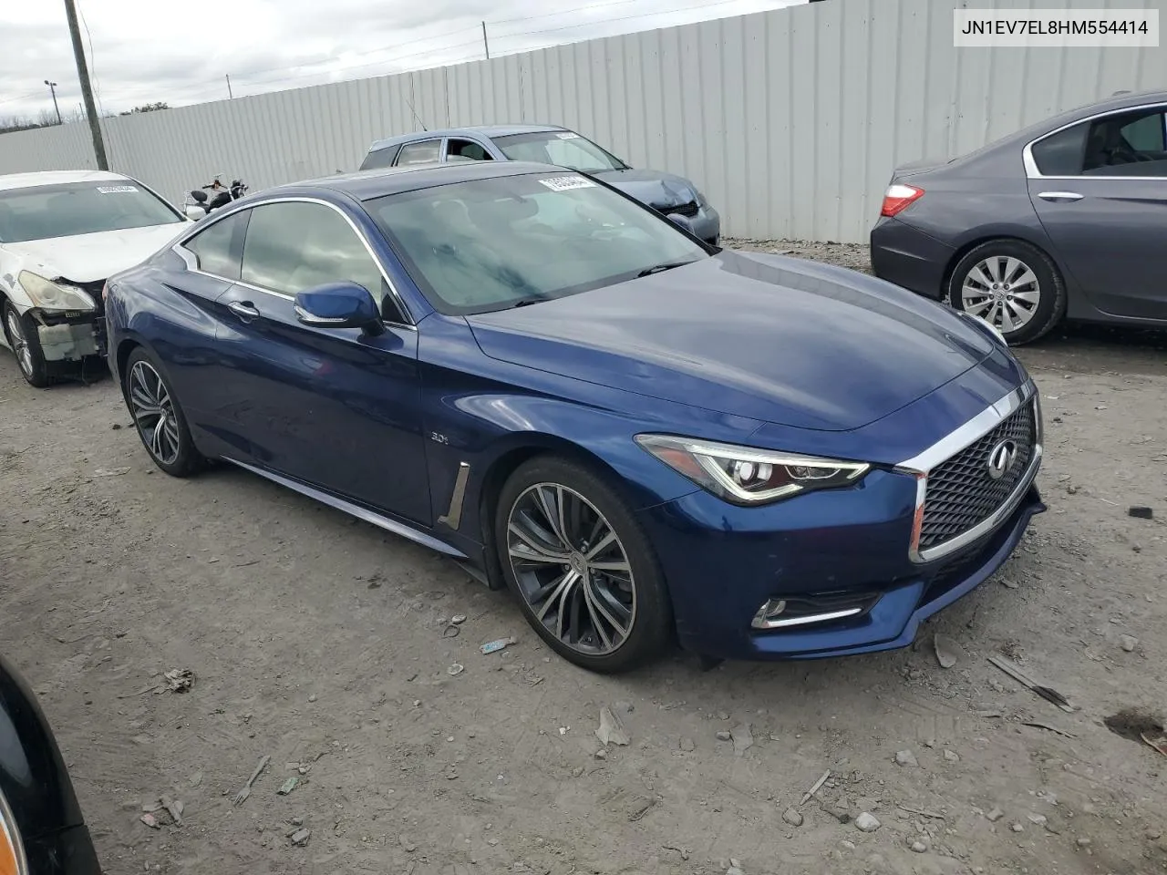 2017 Infiniti Q60 Premium VIN: JN1EV7EL8HM554414 Lot: 79503464