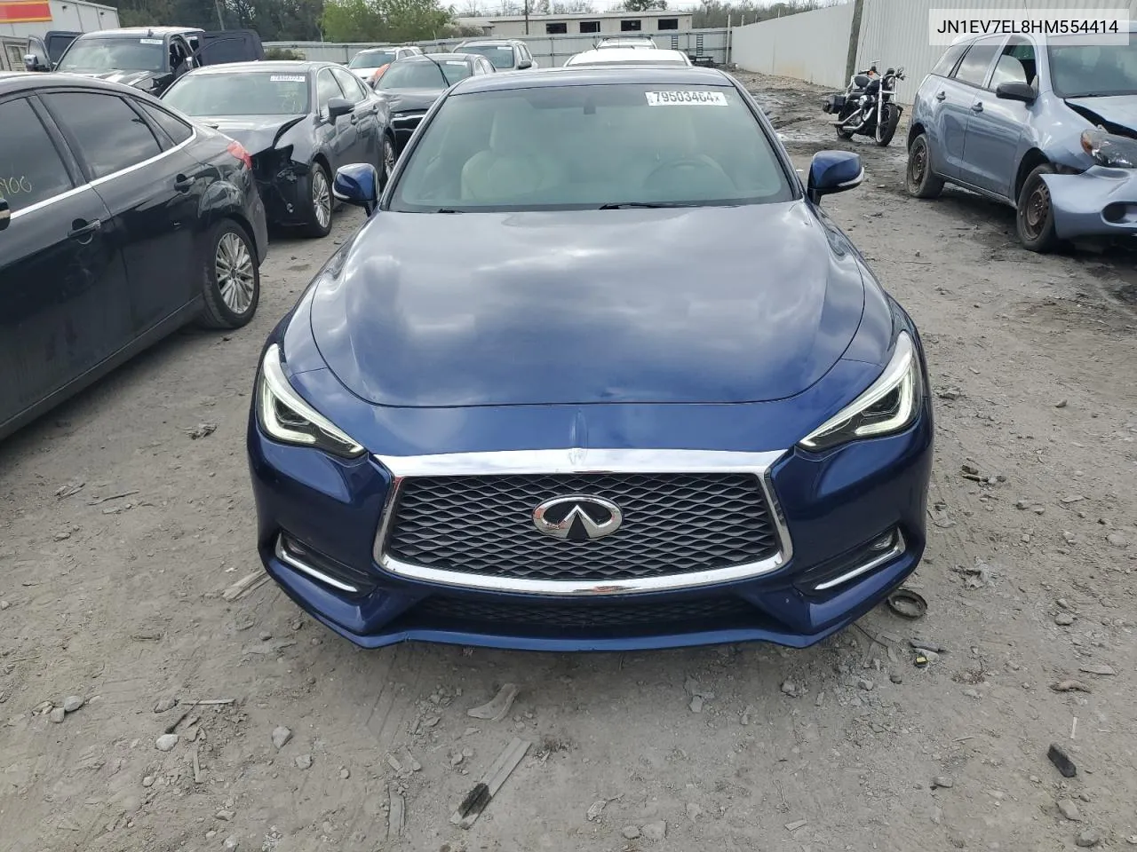 2017 Infiniti Q60 Premium VIN: JN1EV7EL8HM554414 Lot: 79503464