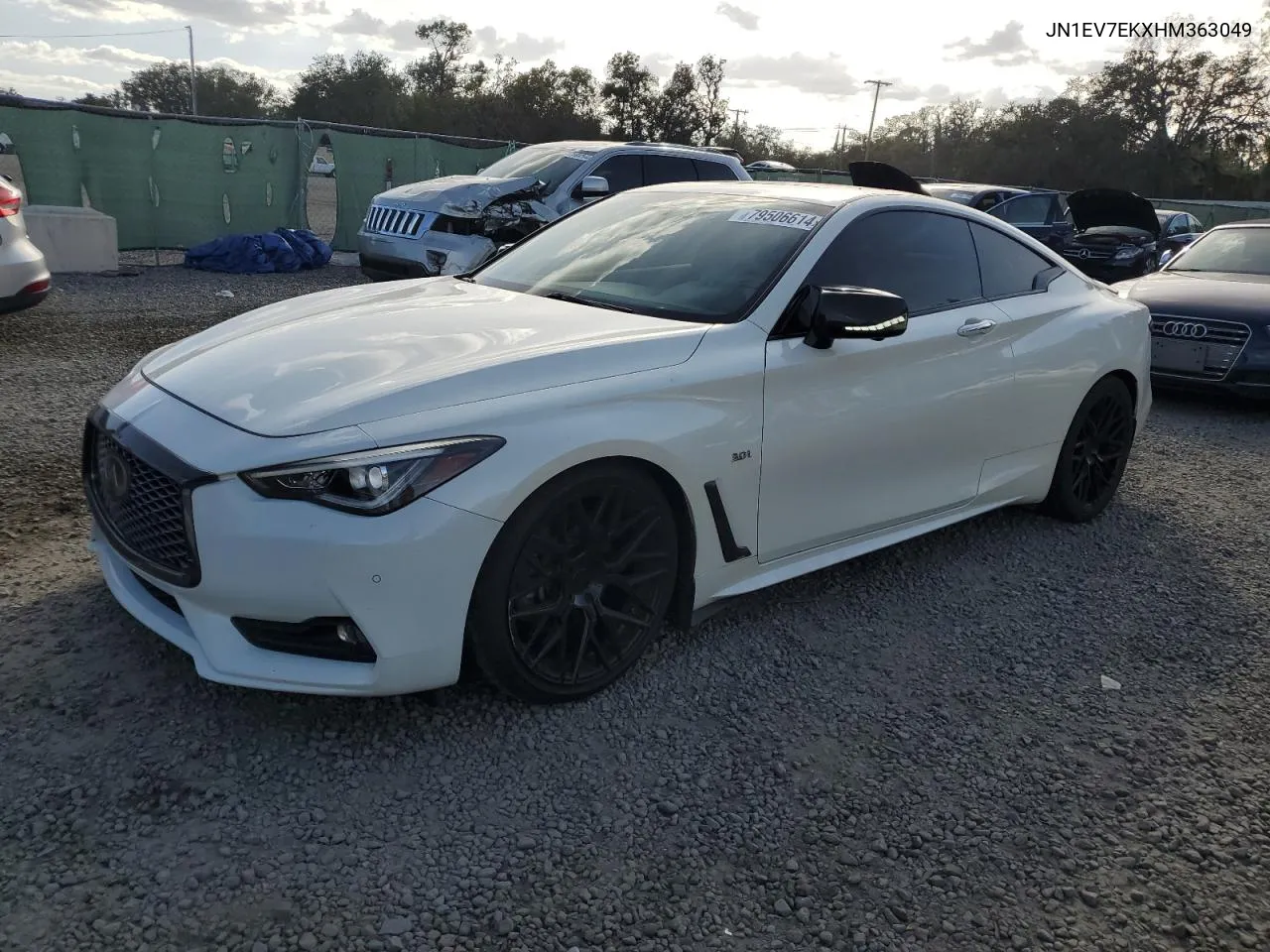 2017 Infiniti Q60 Premium VIN: JN1EV7EKXHM363049 Lot: 79506614