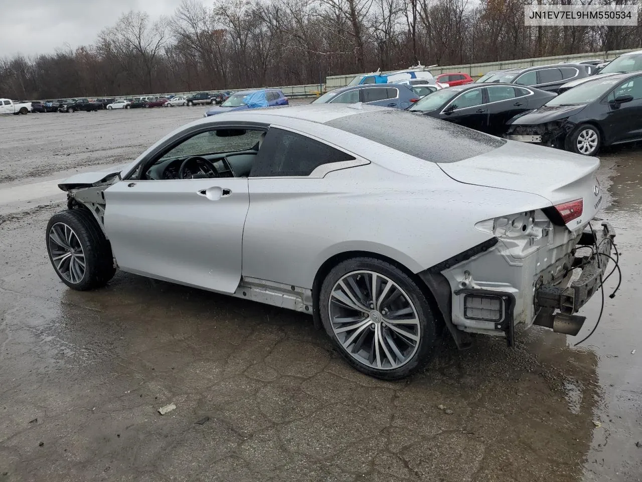 2017 Infiniti Q60 Premium VIN: JN1EV7EL9HM550534 Lot: 80268924