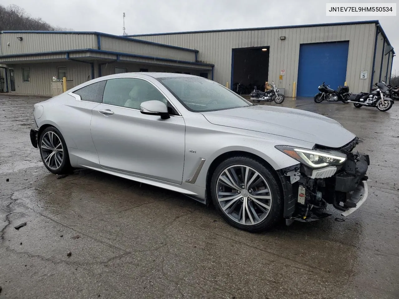 2017 Infiniti Q60 Premium VIN: JN1EV7EL9HM550534 Lot: 80268924