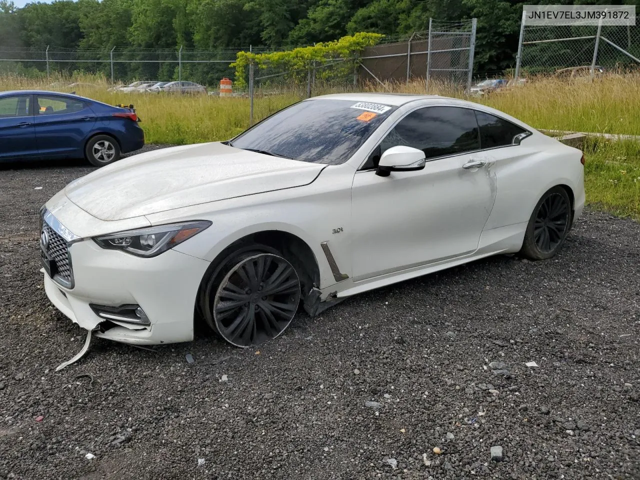 2018 Infiniti Q60 Luxe 300 VIN: JN1EV7EL3JM391872 Lot: 53802884