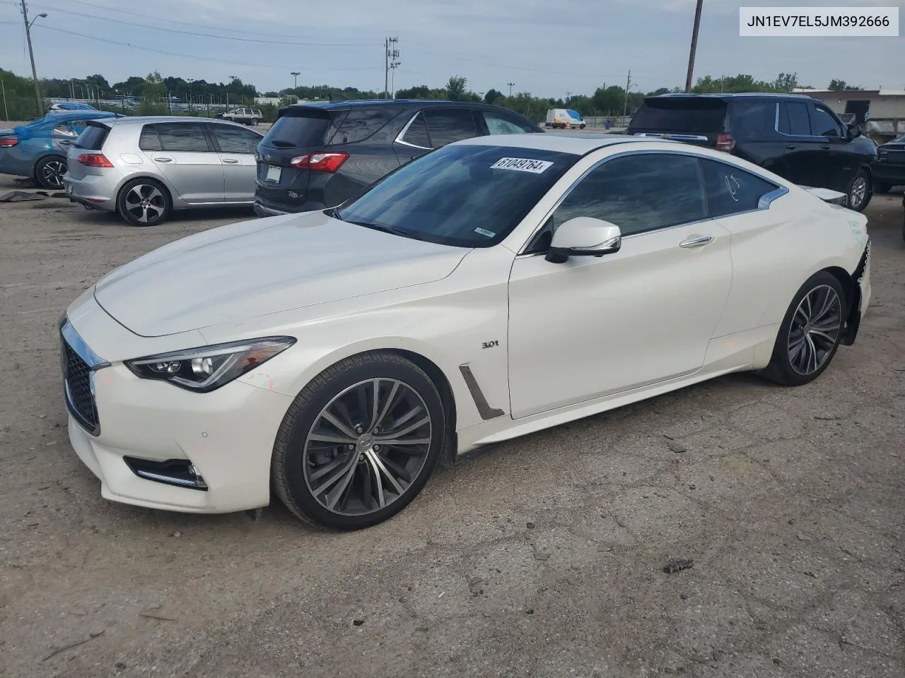 2018 Infiniti Q60 Luxe 300 VIN: JN1EV7EL5JM392666 Lot: 61049764