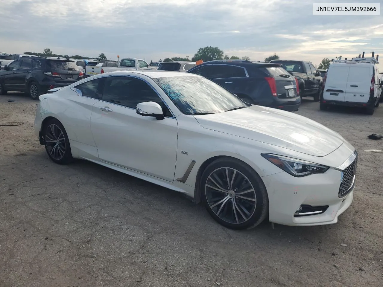 2018 Infiniti Q60 Luxe 300 VIN: JN1EV7EL5JM392666 Lot: 61049764