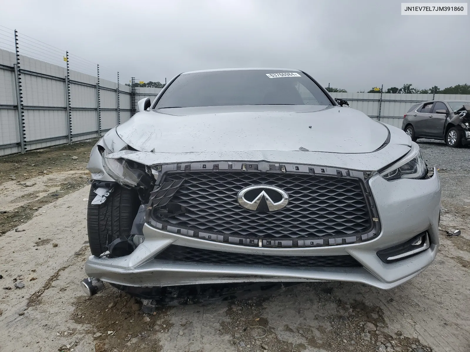 2018 Infiniti Q60 Luxe 300 VIN: JN1EV7EL7JM391860 Lot: 63766984