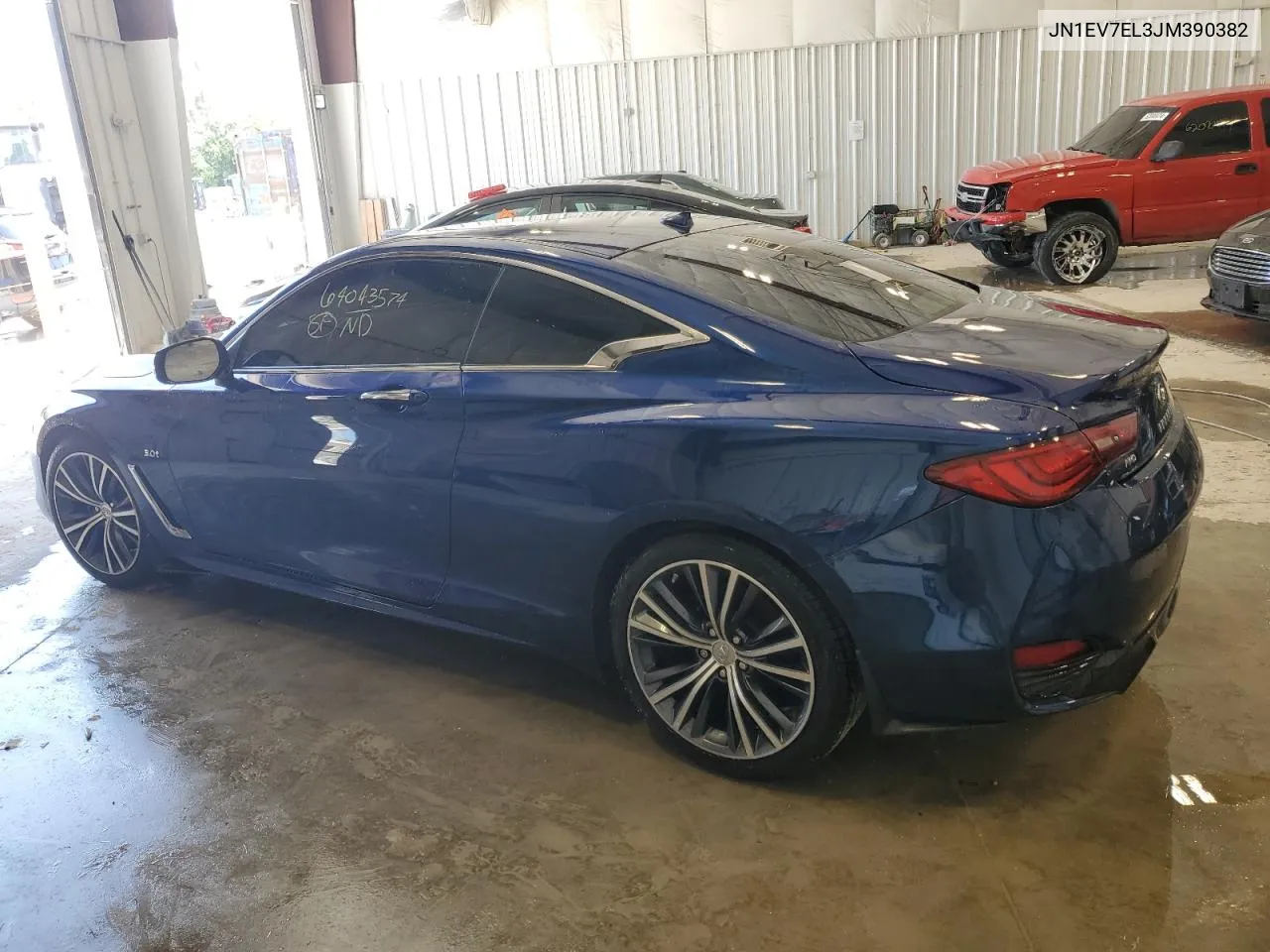 2018 Infiniti Q60 Luxe 300 VIN: JN1EV7EL3JM390382 Lot: 64043574