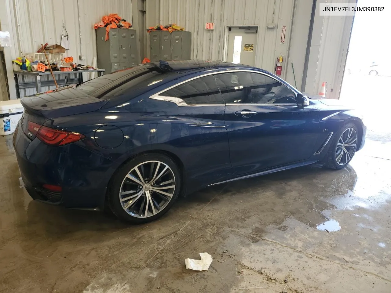 2018 Infiniti Q60 Luxe 300 VIN: JN1EV7EL3JM390382 Lot: 64043574