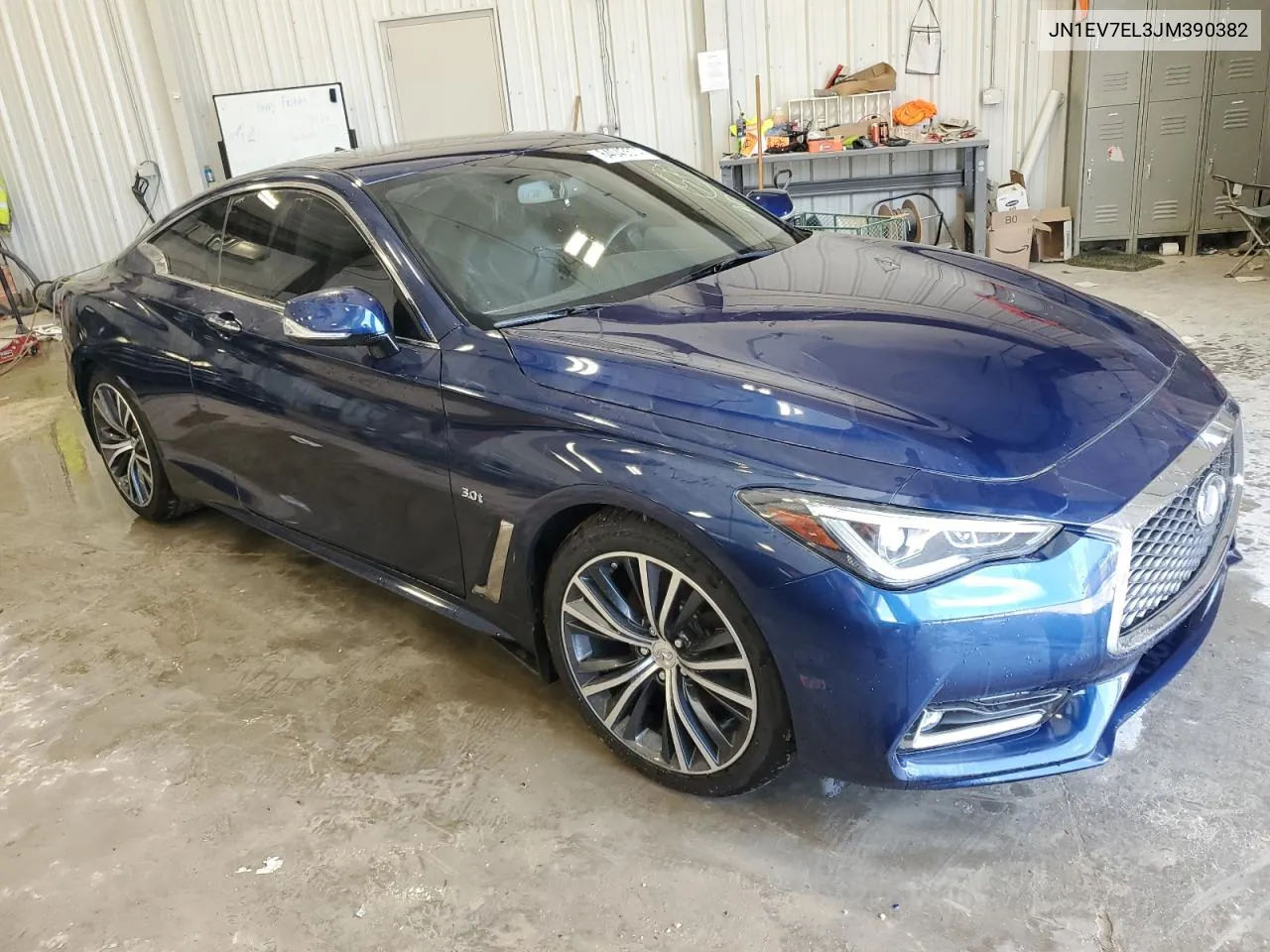 2018 Infiniti Q60 Luxe 300 VIN: JN1EV7EL3JM390382 Lot: 64043574