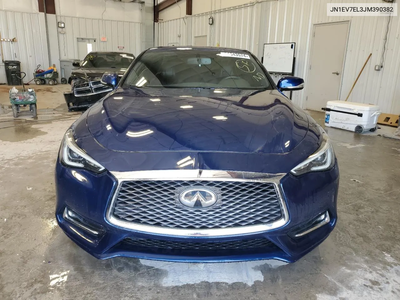 2018 Infiniti Q60 Luxe 300 VIN: JN1EV7EL3JM390382 Lot: 64043574