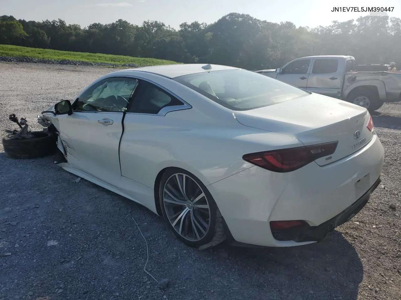 2018 Infiniti Q60 Luxe 300 VIN: JN1EV7EL5JM390447 Lot: 65219074