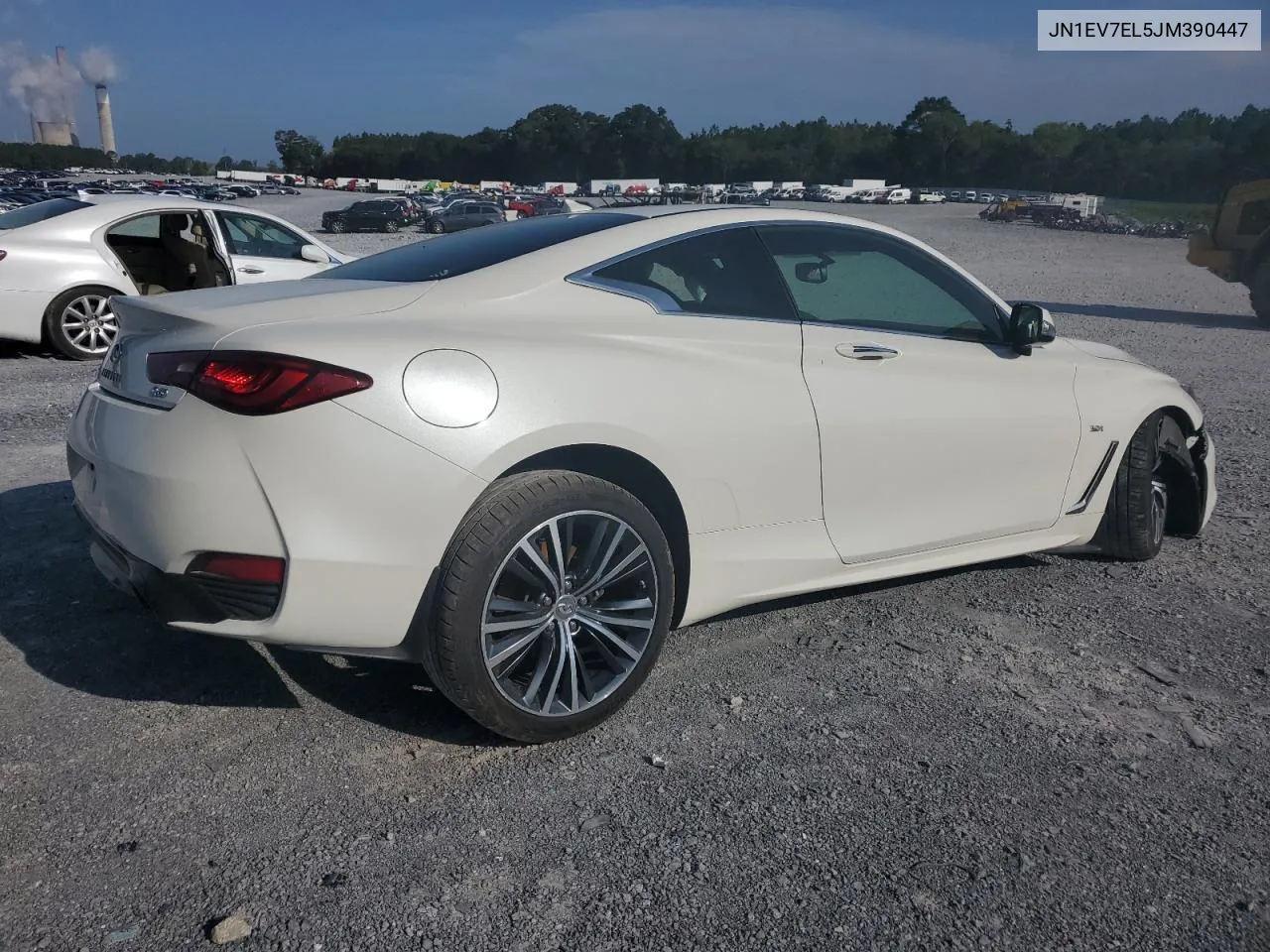 2018 Infiniti Q60 Luxe 300 VIN: JN1EV7EL5JM390447 Lot: 65219074