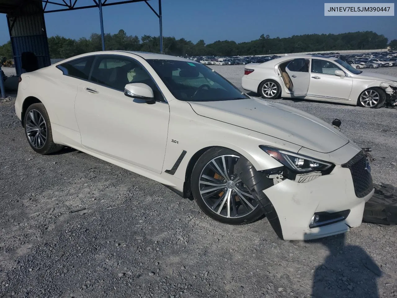 2018 Infiniti Q60 Luxe 300 VIN: JN1EV7EL5JM390447 Lot: 65219074