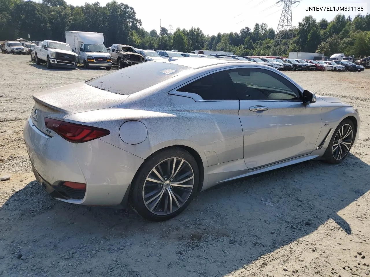 2018 Infiniti Q60 Luxe 300 VIN: JN1EV7EL1JM391188 Lot: 67735374