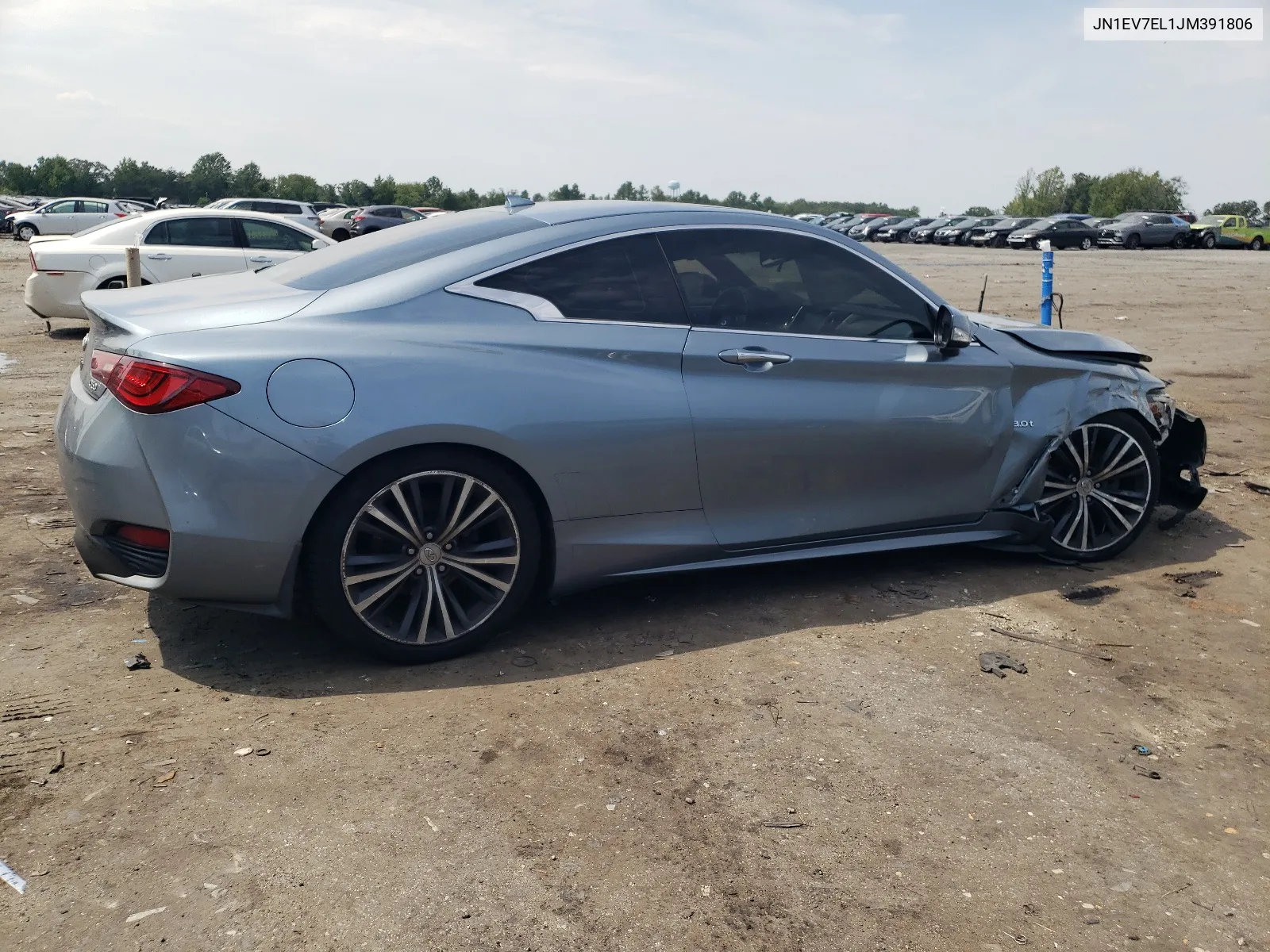 2018 Infiniti Q60 Luxe 300 VIN: JN1EV7EL1JM391806 Lot: 67901224