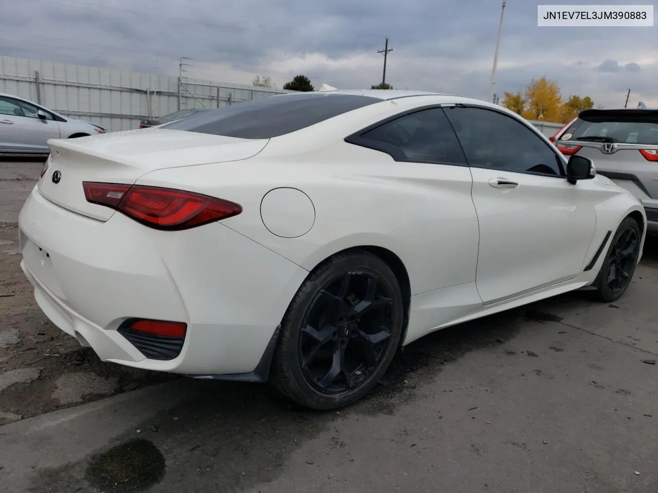 2018 Infiniti Q60 Luxe 300 VIN: JN1EV7EL3JM390883 Lot: 71267184