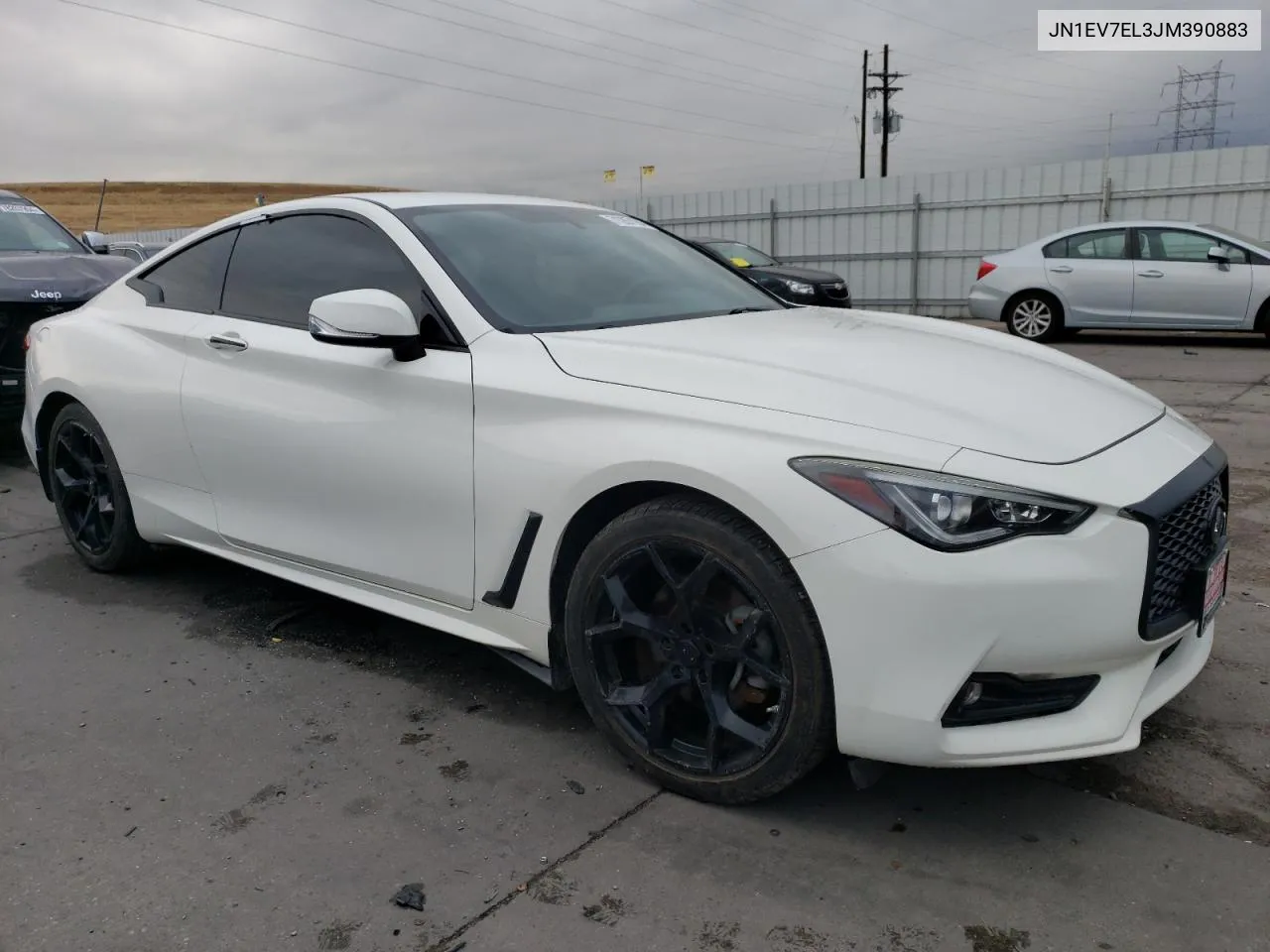 2018 Infiniti Q60 Luxe 300 VIN: JN1EV7EL3JM390883 Lot: 71267184