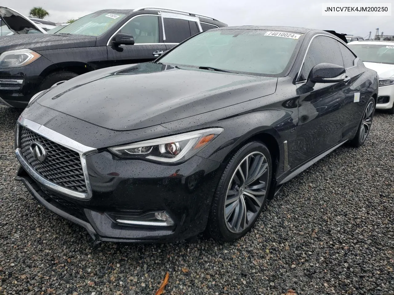 2018 Infiniti Q60 Pure VIN: JN1CV7EK4JM200250 Lot: 74010024