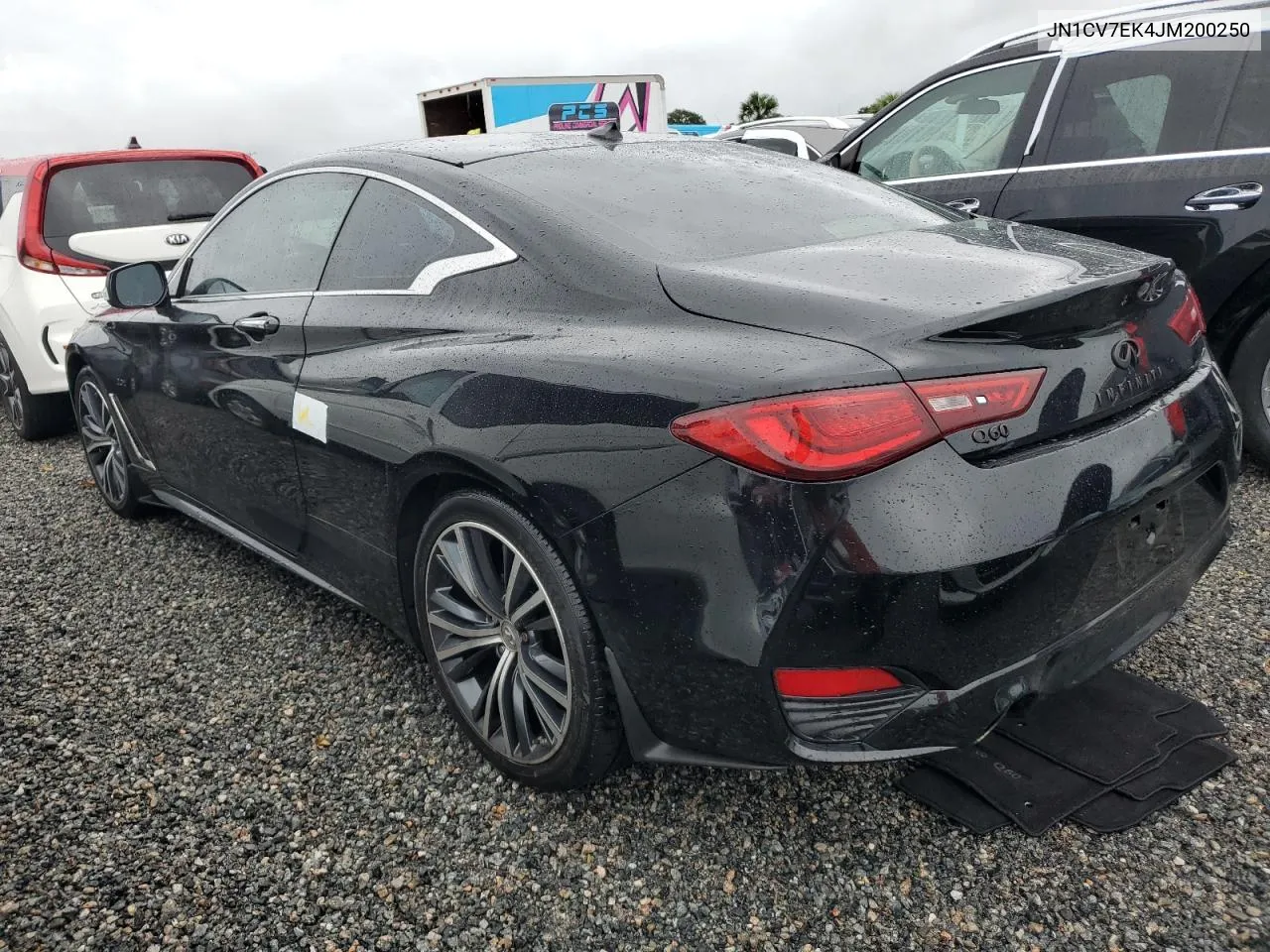 2018 Infiniti Q60 Pure VIN: JN1CV7EK4JM200250 Lot: 74010024