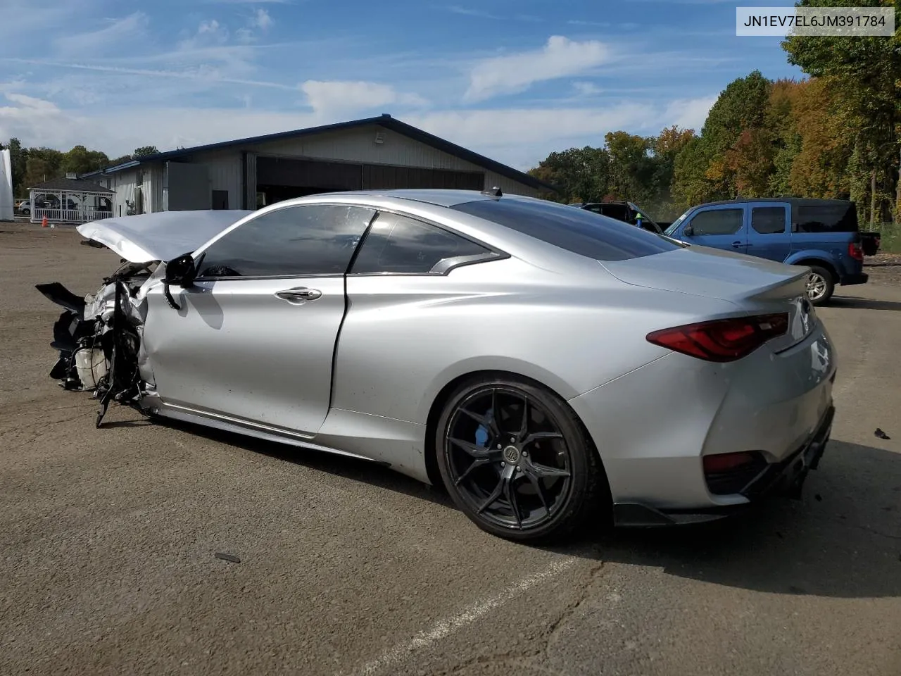 2018 Infiniti Q60 Luxe 300 VIN: JN1EV7EL6JM391784 Lot: 74554664