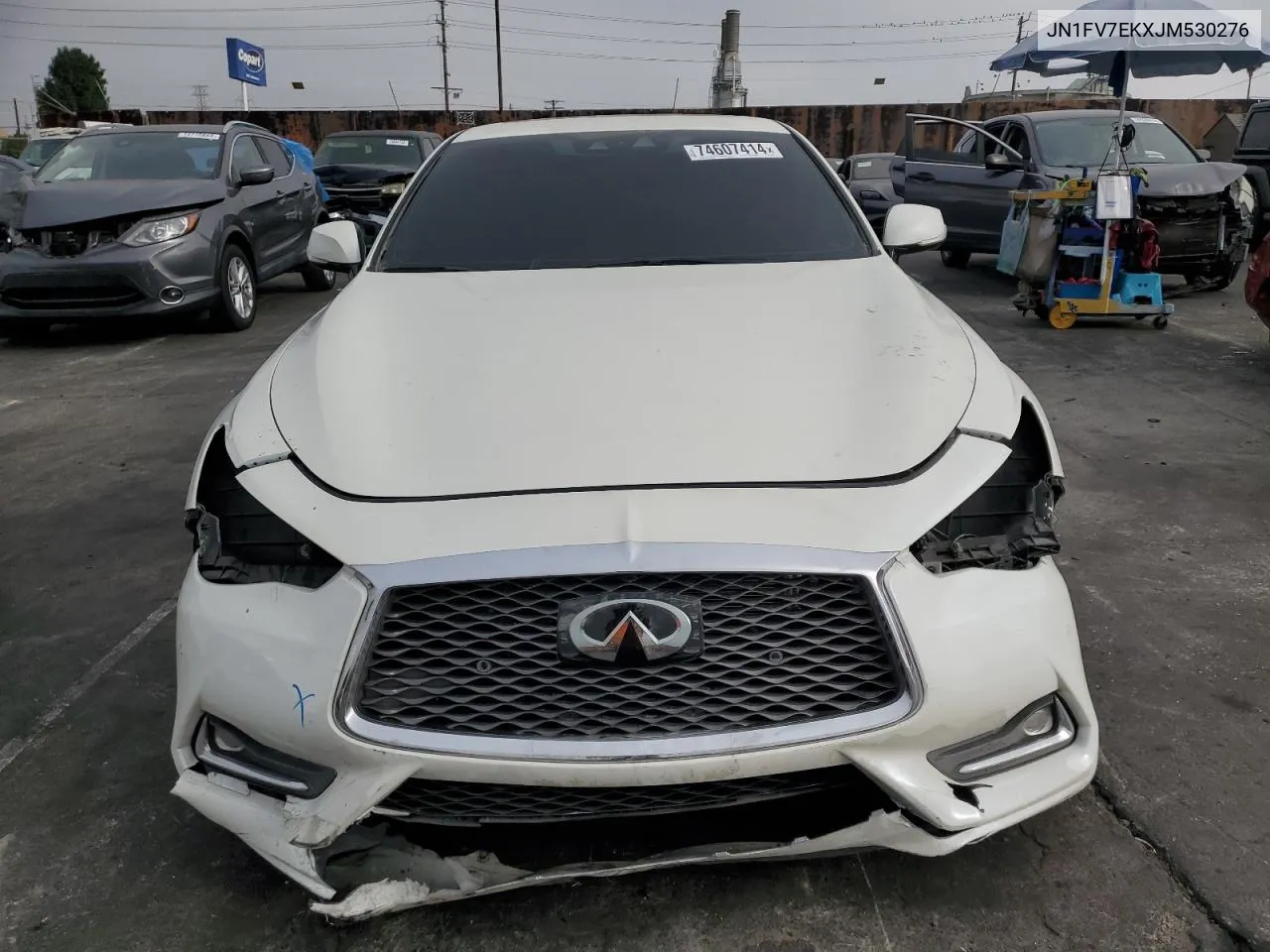 JN1FV7EKXJM530276 2018 Infiniti Q60 Red Sport 400