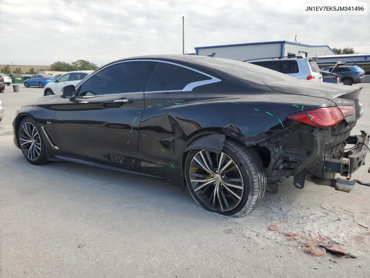 JN1EV7EK5JM341496 2018 Infiniti Q60 Luxe 300