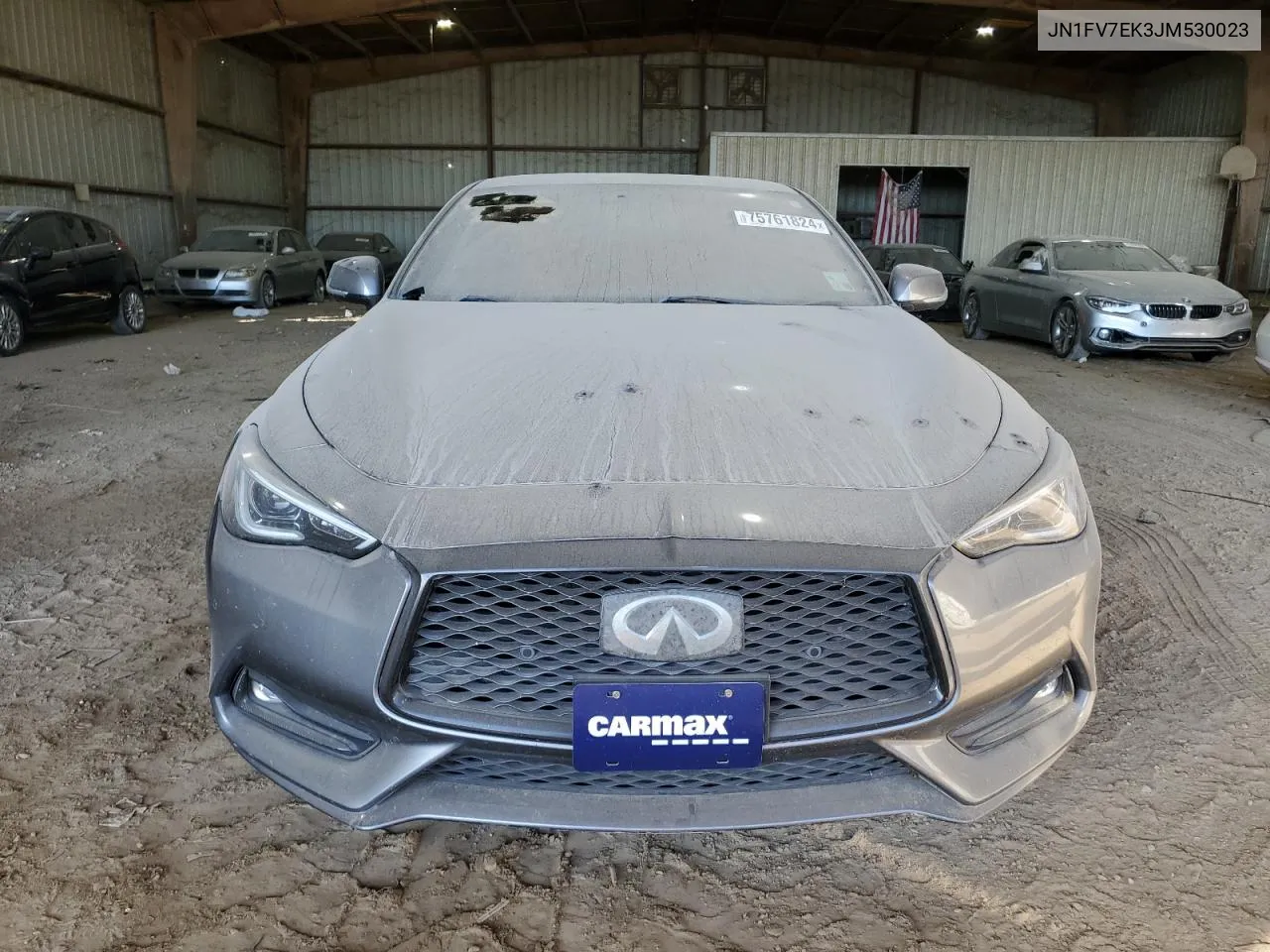 JN1FV7EK3JM530023 2018 Infiniti Q60 Red Sport 400