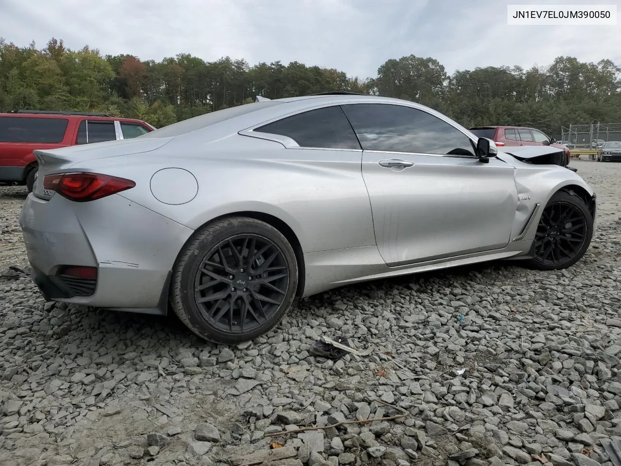 2018 Infiniti Q60 Luxe 300 VIN: JN1EV7EL0JM390050 Lot: 76023344