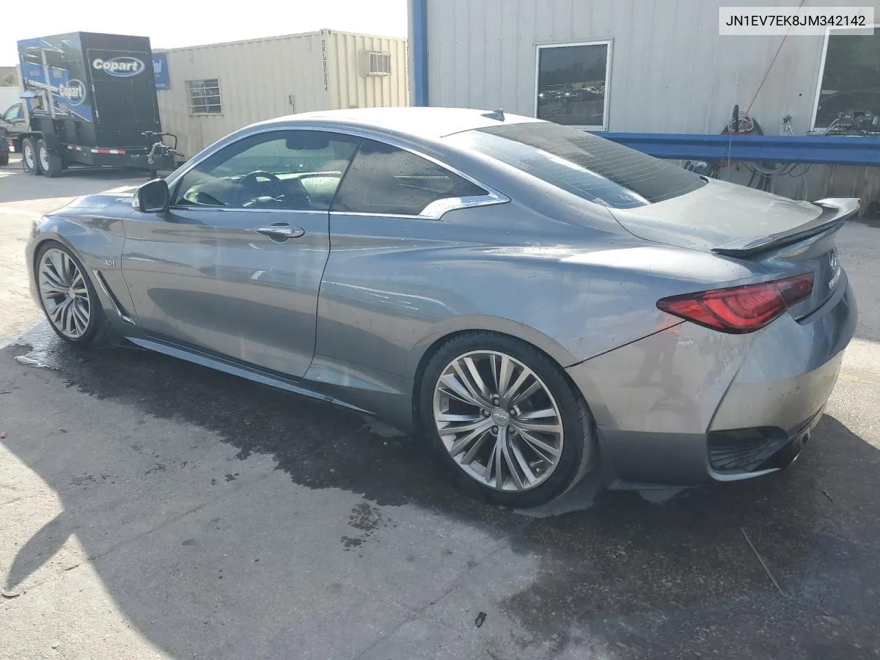 2018 Infiniti Q60 Luxe 300 VIN: JN1EV7EK8JM342142 Lot: 78714604