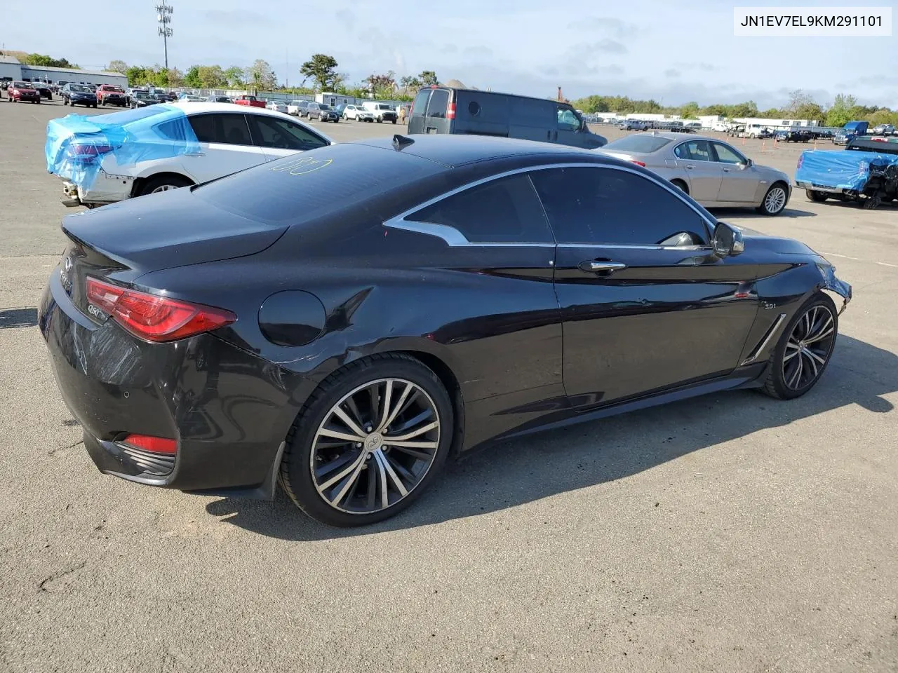 JN1EV7EL9KM291101 2019 Infiniti Q60 Pure