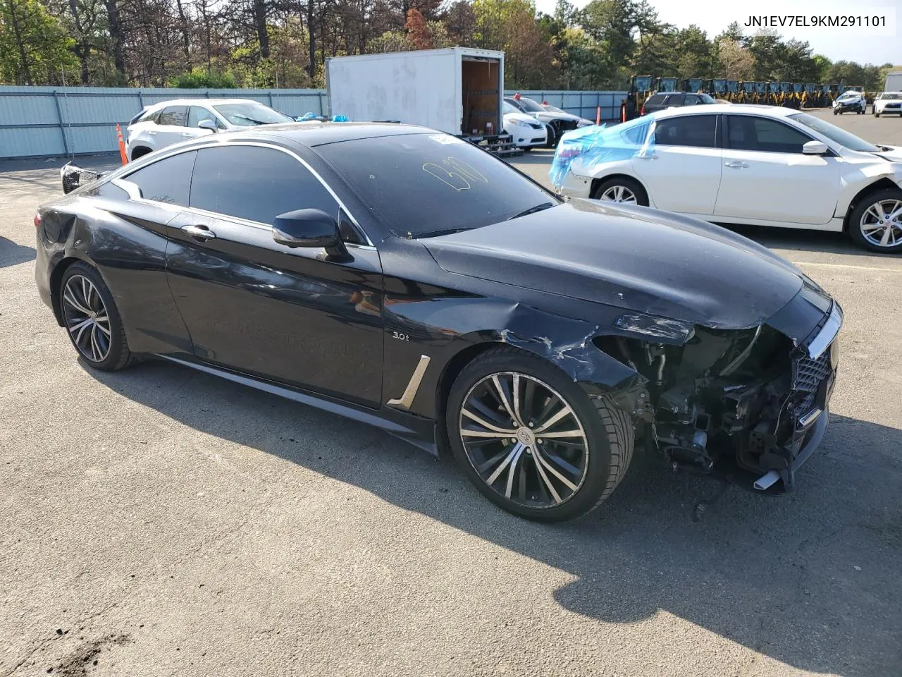 JN1EV7EL9KM291101 2019 Infiniti Q60 Pure