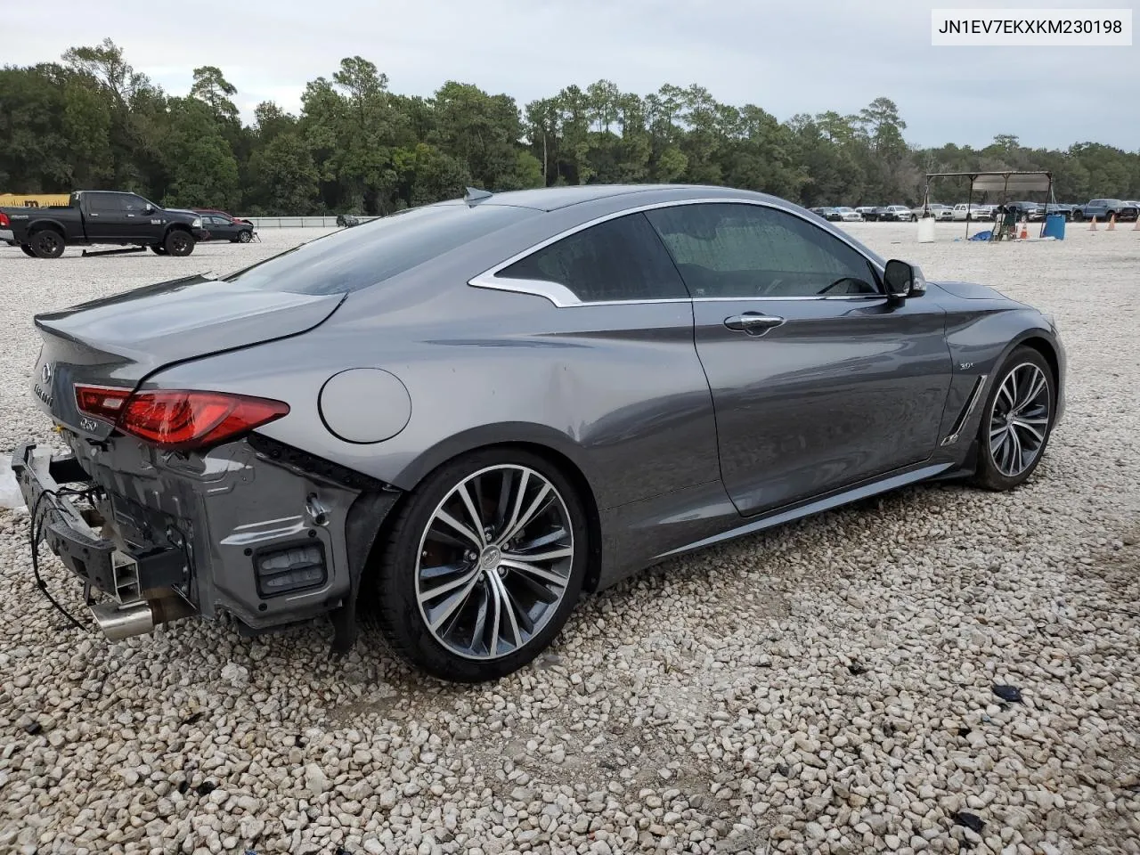 2019 Infiniti Q60 Pure VIN: JN1EV7EKXKM230198 Lot: 73826203