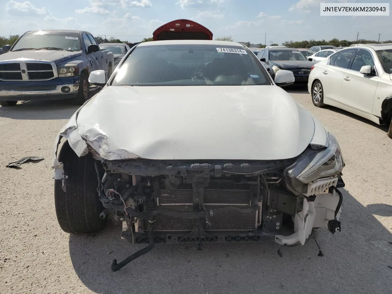 JN1EV7EK6KM230943 2019 Infiniti Q60 Pure